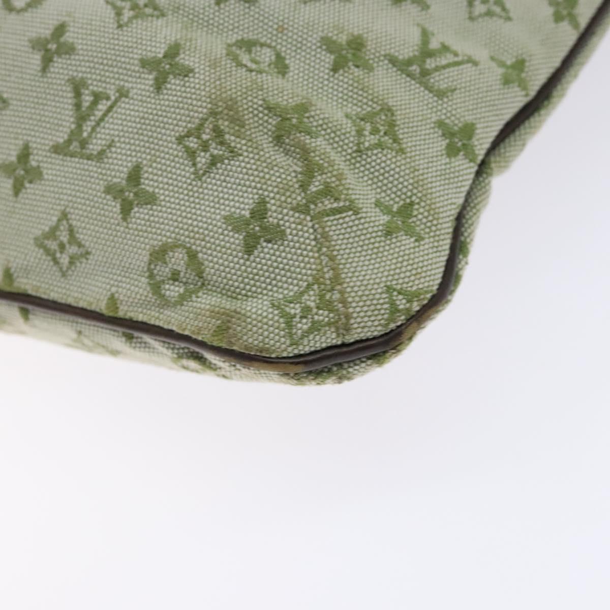 LOUIS VUITTON Monogram Mini Françoise Tote Bag 2way Khaki M92209 LV Auth 136910