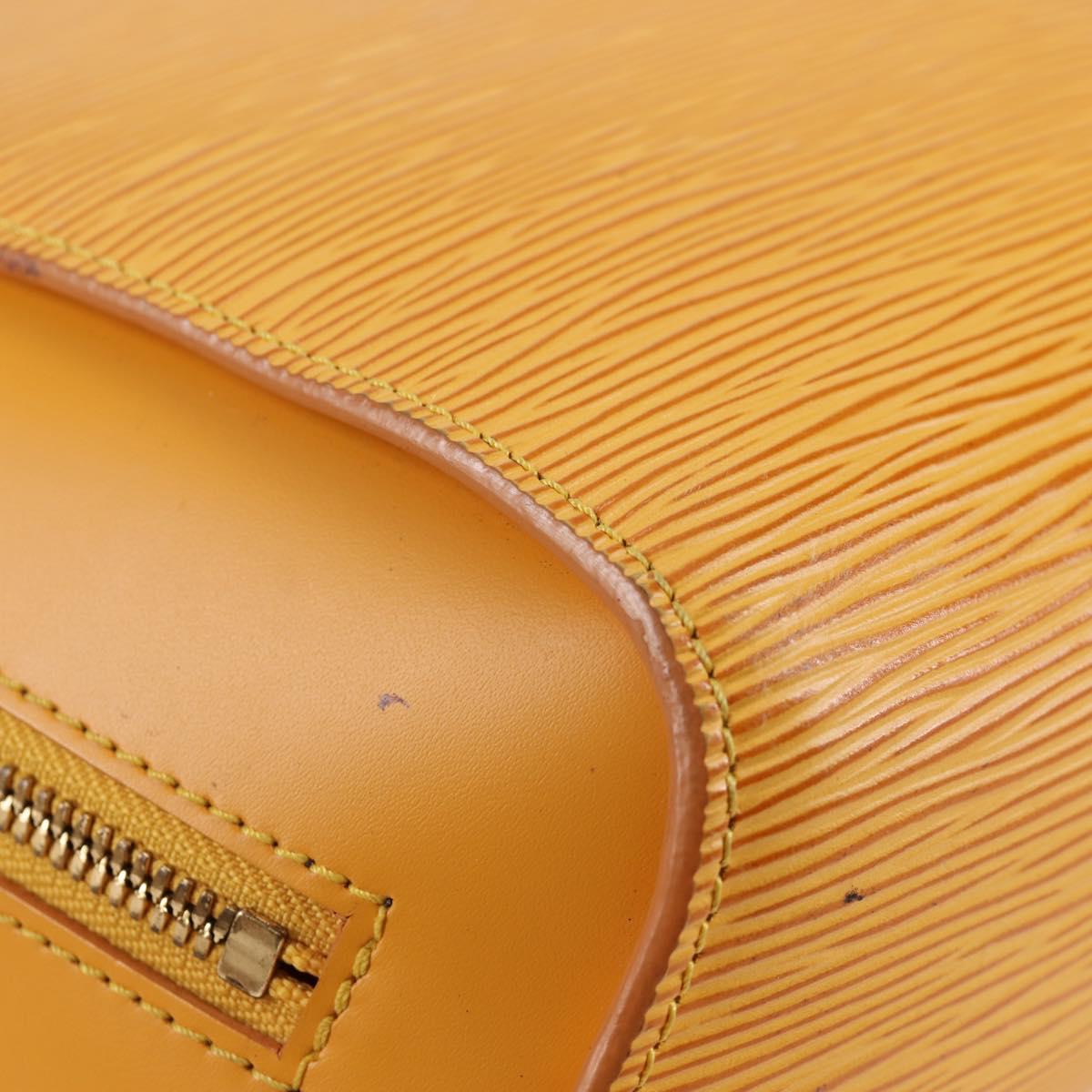 LOUIS VUITTON Epi Mabillon Backpack Yellow M52239 LV Auth 136925