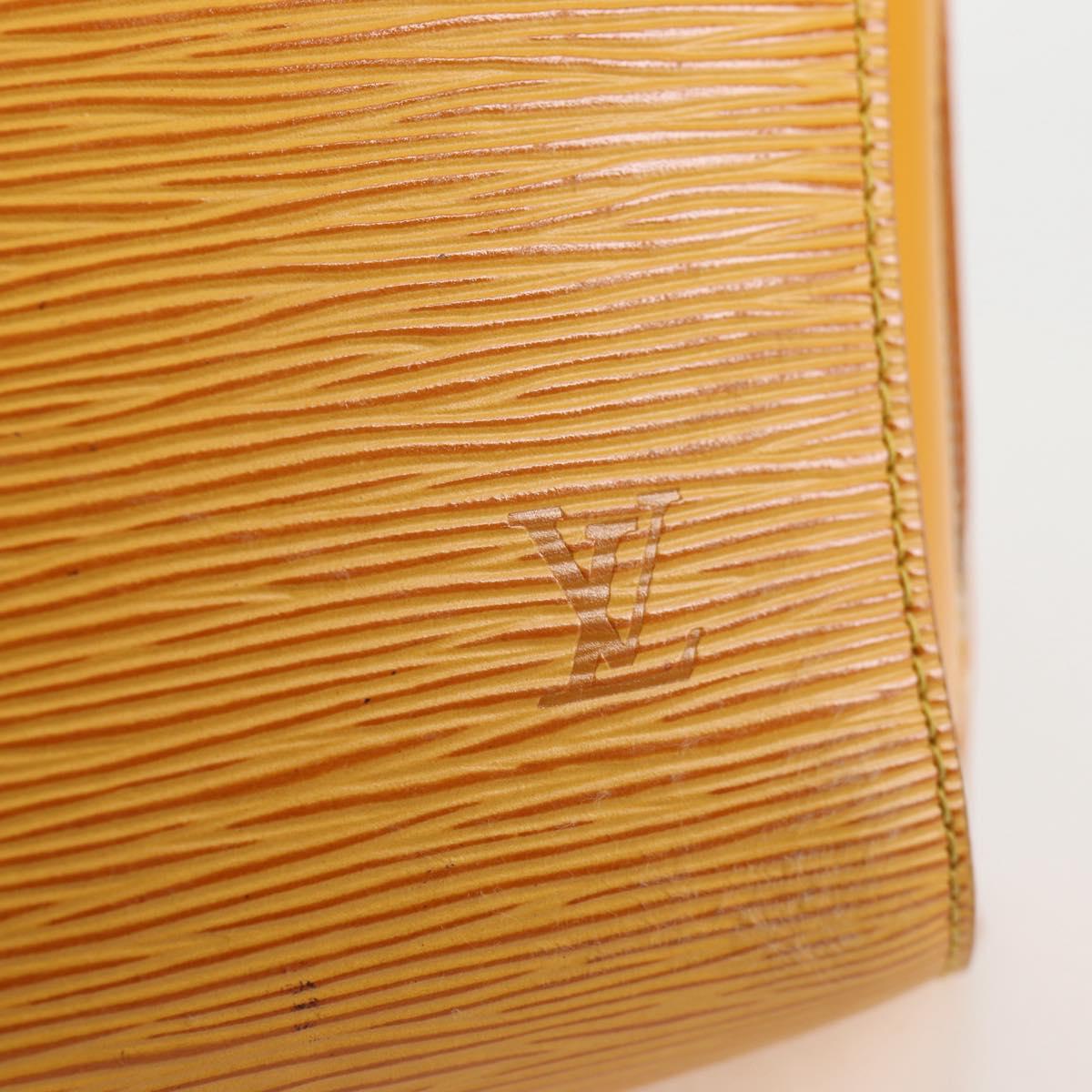 LOUIS VUITTON Epi Mabillon Backpack Yellow M52239 LV Auth 136925