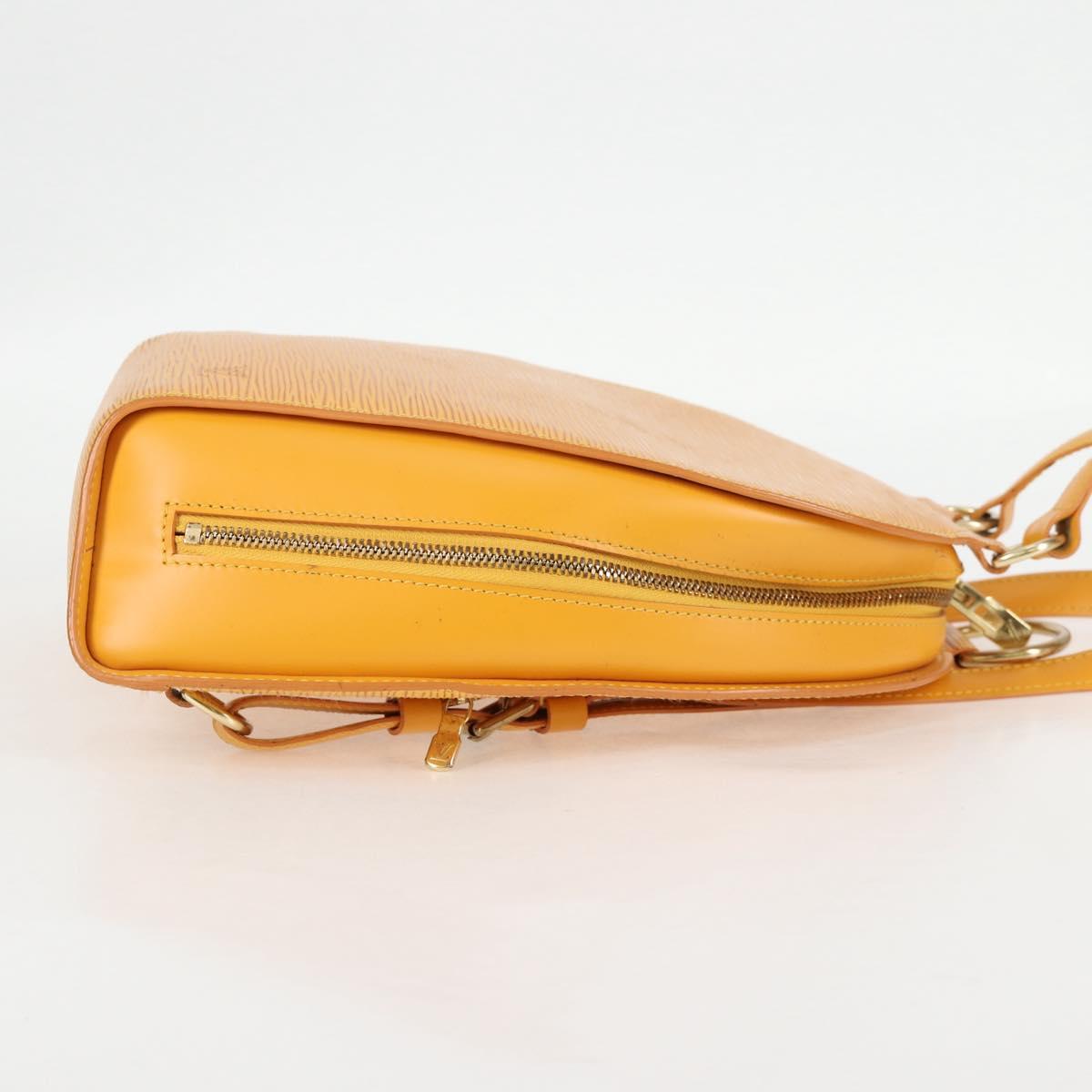 LOUIS VUITTON Epi Mabillon Backpack Yellow M52239 LV Auth 136925