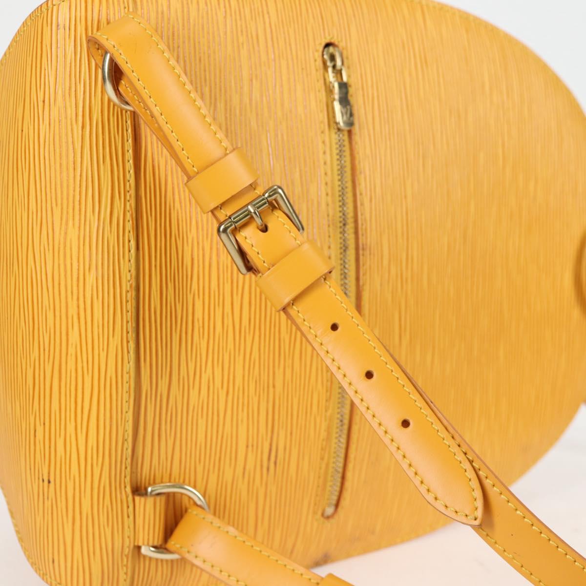 LOUIS VUITTON Epi Mabillon Backpack Yellow M52239 LV Auth 136925