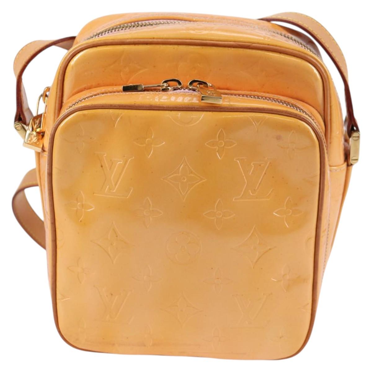 LOUIS VUITTON Monogram Vernis Wooster Bag Marshmallow Pink M91037 Auth 136926