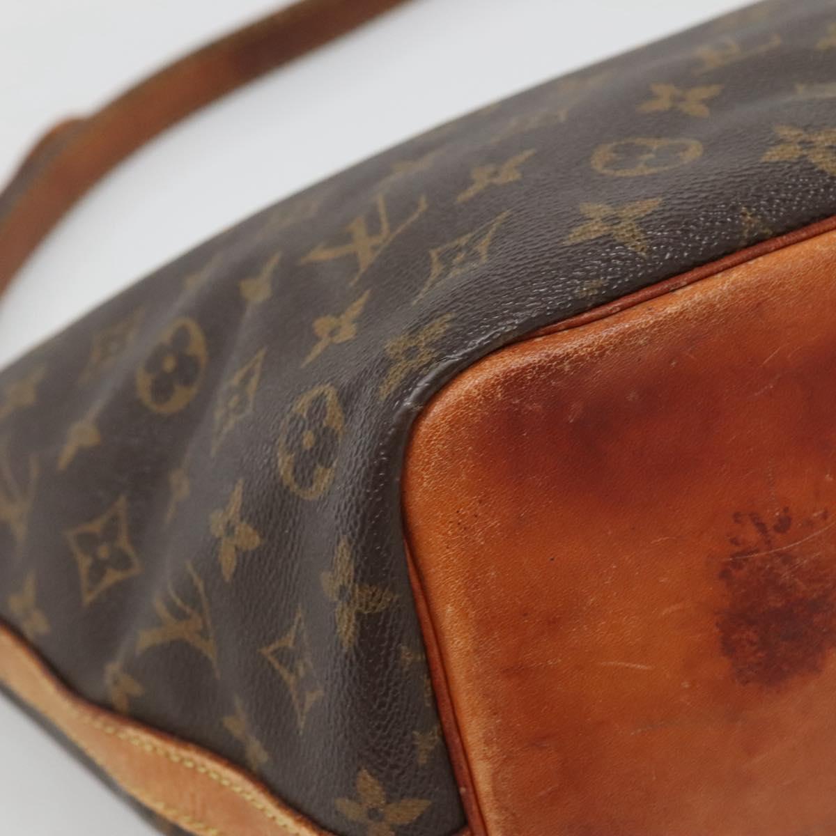 LOUIS VUITTON Monogram Petit Noe Shoulder Bag M42226 LV Auth 136932