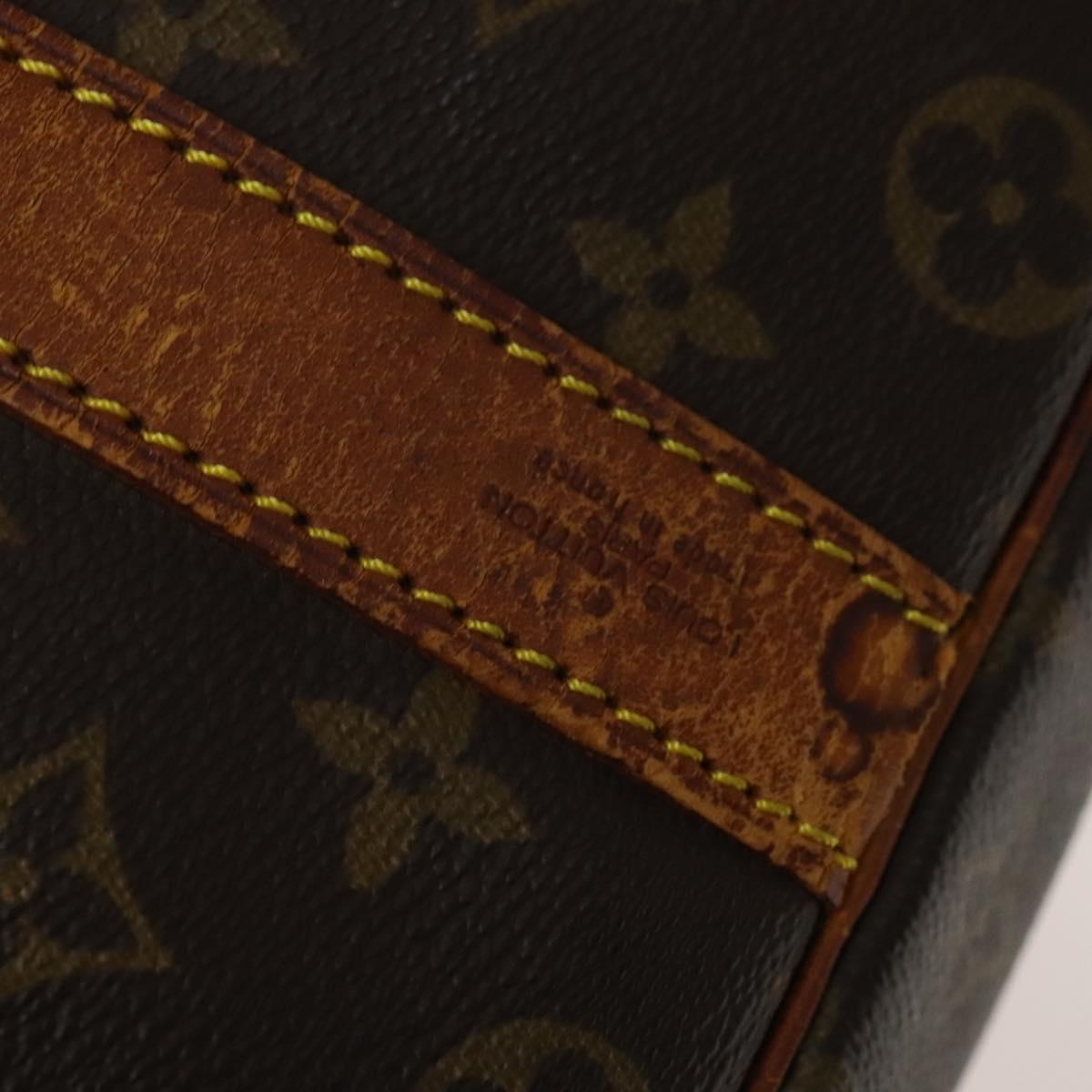 LOUIS VUITTON Monogram Keepall Bandouliere 50 Boston Bag M41416 LV Auth 136941