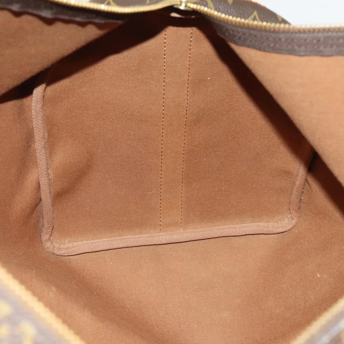 LOUIS VUITTON Monogram Keepall Bandouliere 50 Boston Bag M41416 LV Auth 136941