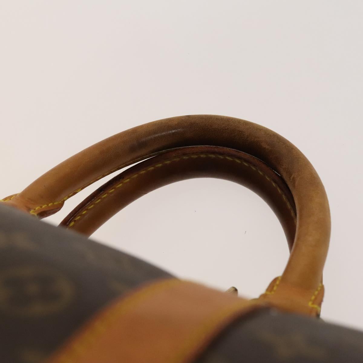 LOUIS VUITTON Monogram Keepall 55 Boston Bag M41424 LV Auth 136944