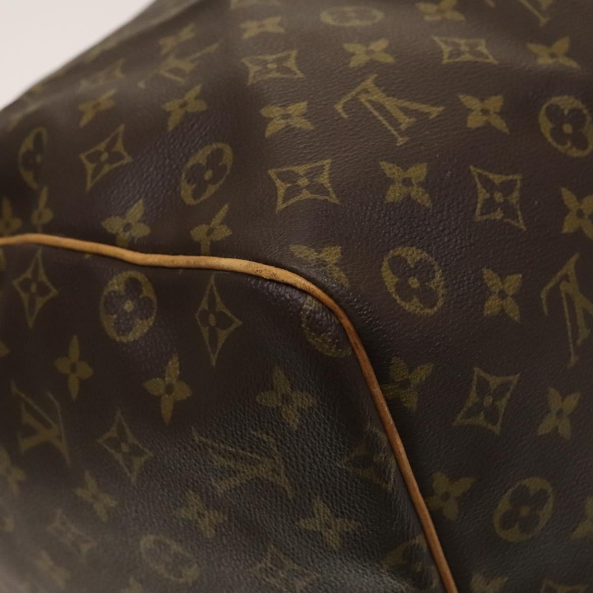 LOUIS VUITTON Monogram Keepall 60 Boston Bag M41422 LV Auth 136946