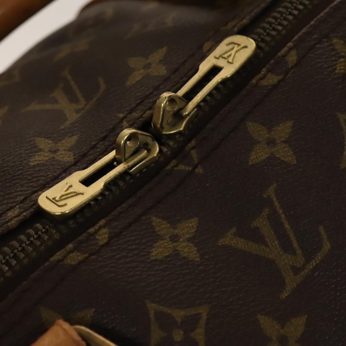 LOUIS VUITTON Monogram Keepall 60 Boston Bag M41422 LV Auth 136946