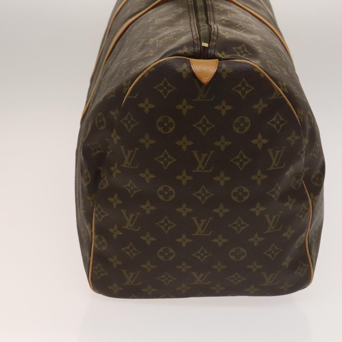 LOUIS VUITTON Monogram Keepall 60 Boston Bag M41422 LV Auth 136946