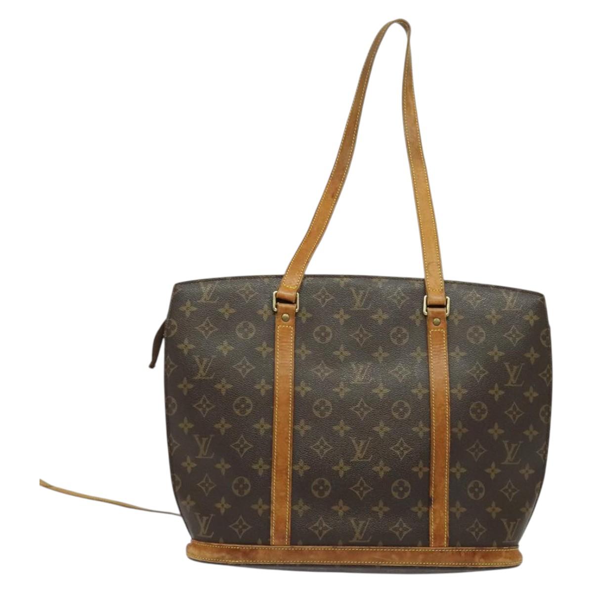 LOUIS VUITTON Monogram Babylone Tote Bag M51102 LV Auth 136951