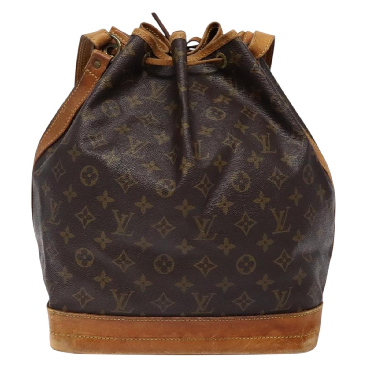 LOUIS VUITTON Monogram Noe Shoulder Bag M42224 LV Auth 136956