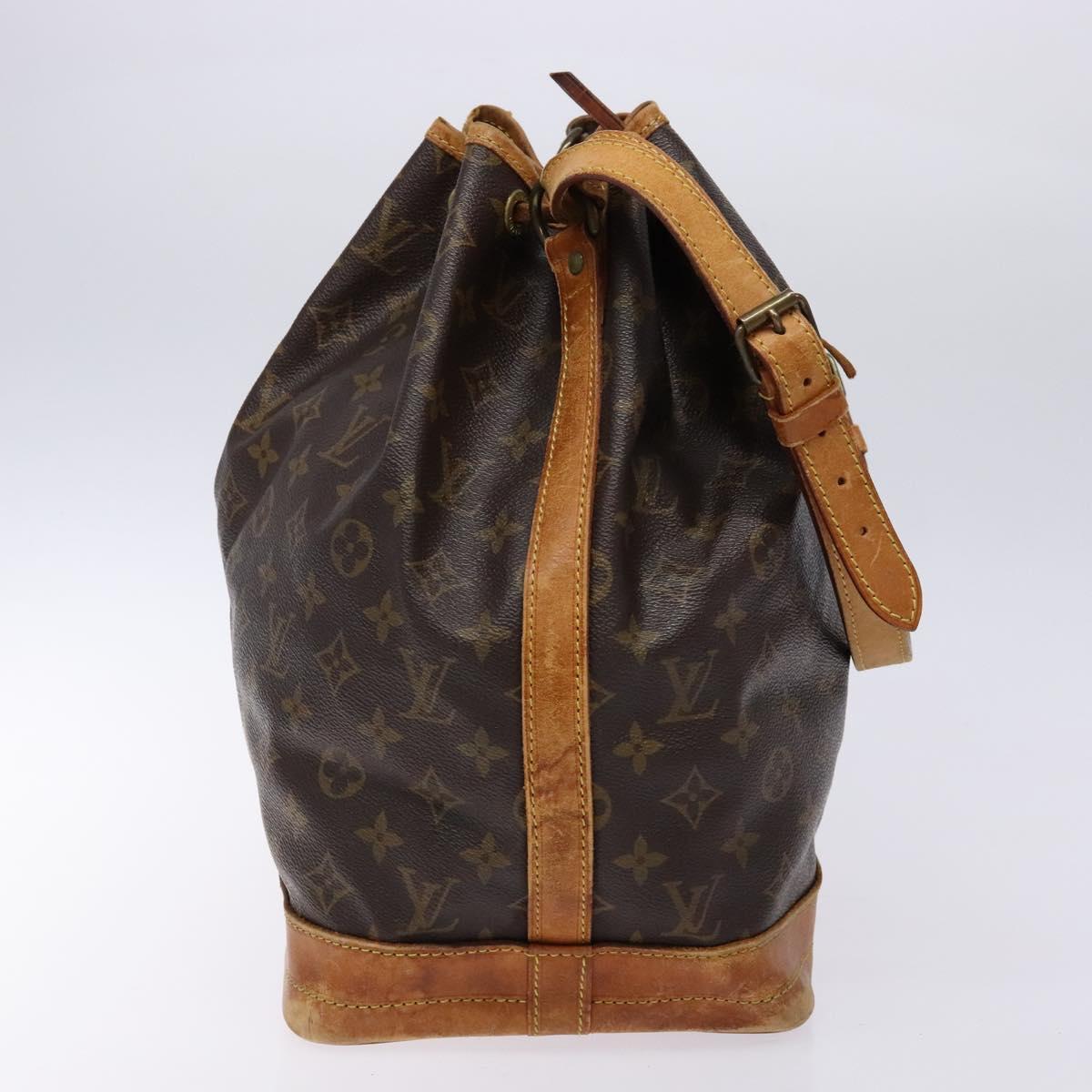 LOUIS VUITTON Monogram Noe Shoulder Bag M42224 LV Auth 136956