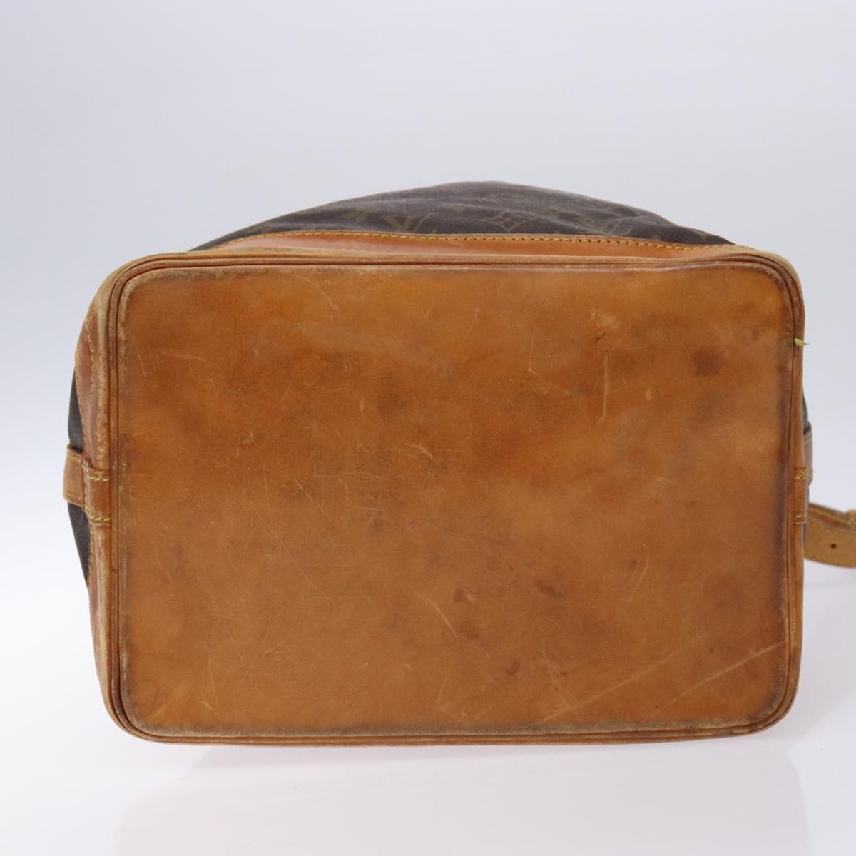 LOUIS VUITTON Monogram Noe Shoulder Bag M42224 LV Auth 136956