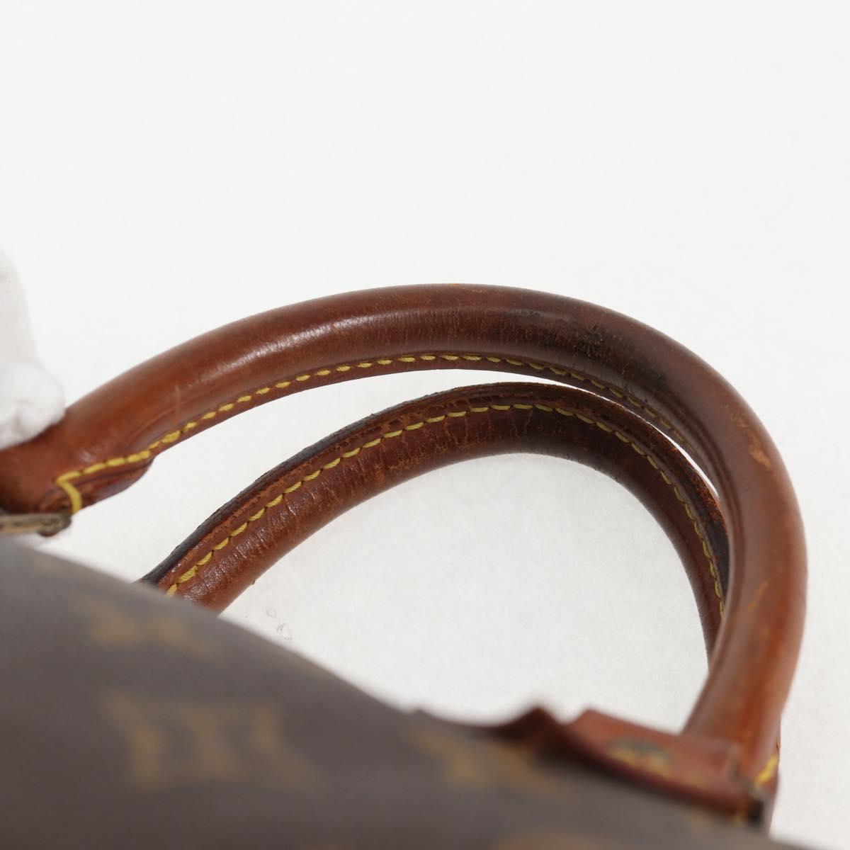 LOUIS VUITTON Monogram Speedy 30 Hand Bag M41526 LV Auth 136959