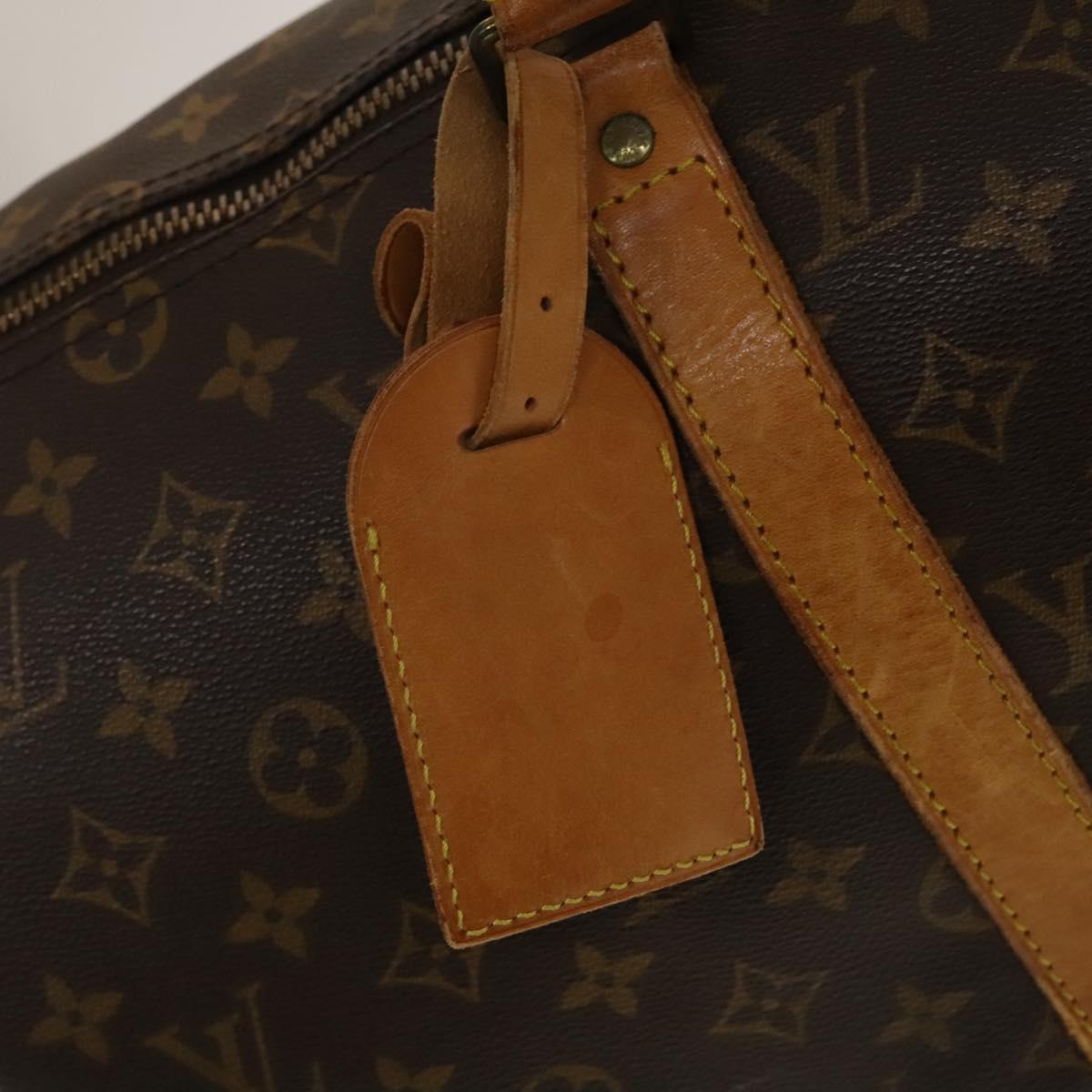 LOUIS VUITTON Monogram Keepall 50 Boston Bag M41426 LV Auth 136960