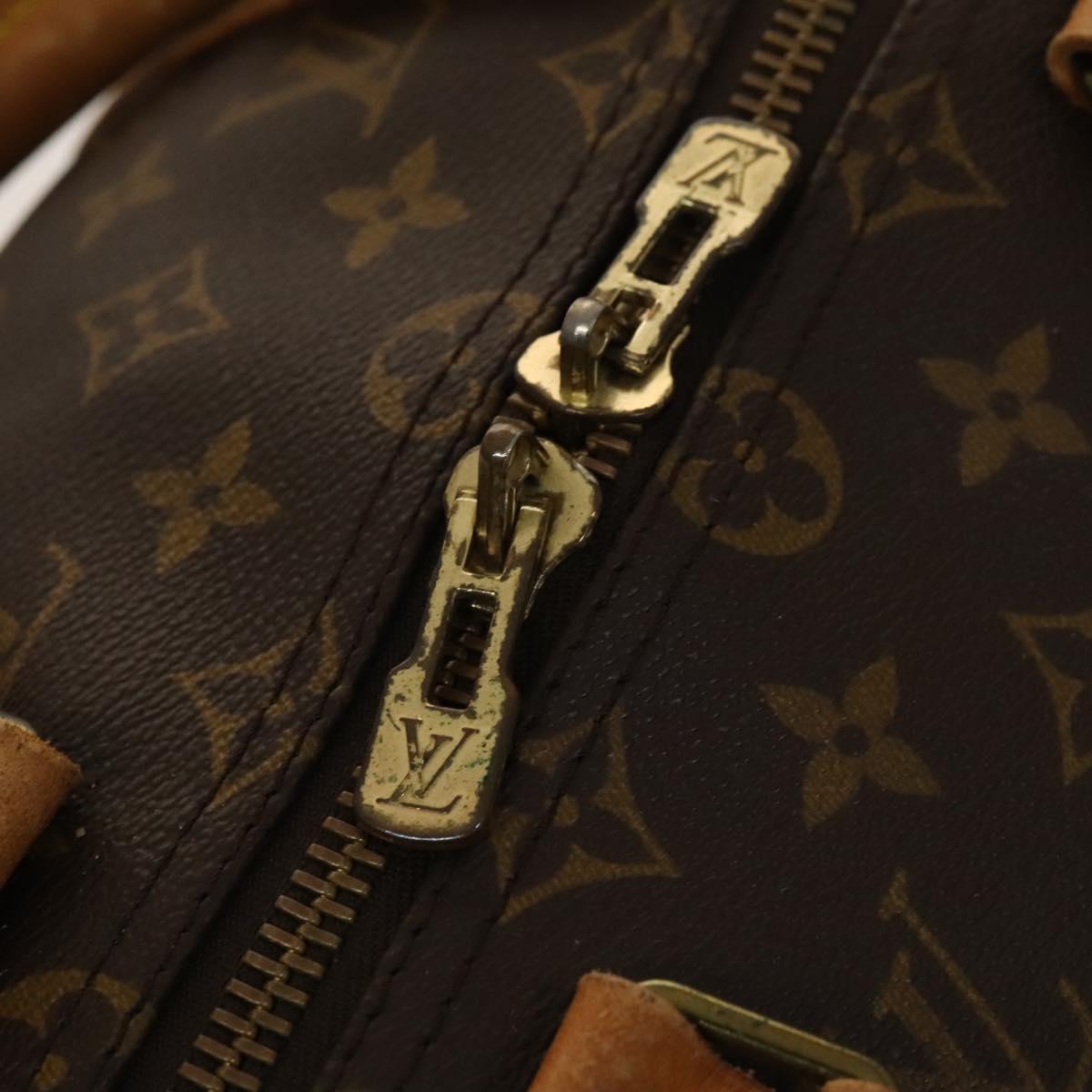 LOUIS VUITTON Monogram Keepall 50 Boston Bag M41426 LV Auth 136960