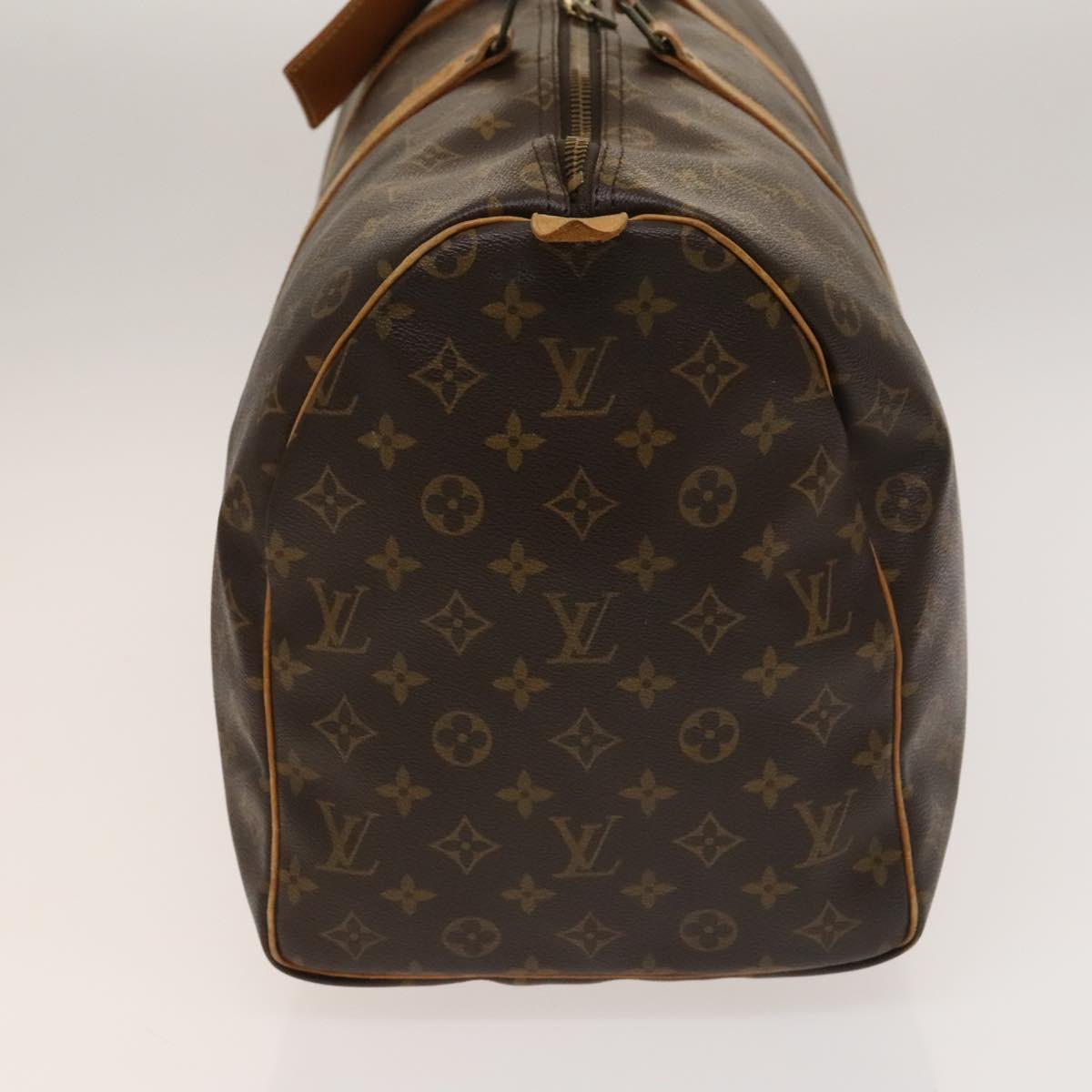 LOUIS VUITTON Monogram Keepall 50 Boston Bag M41426 LV Auth 136960