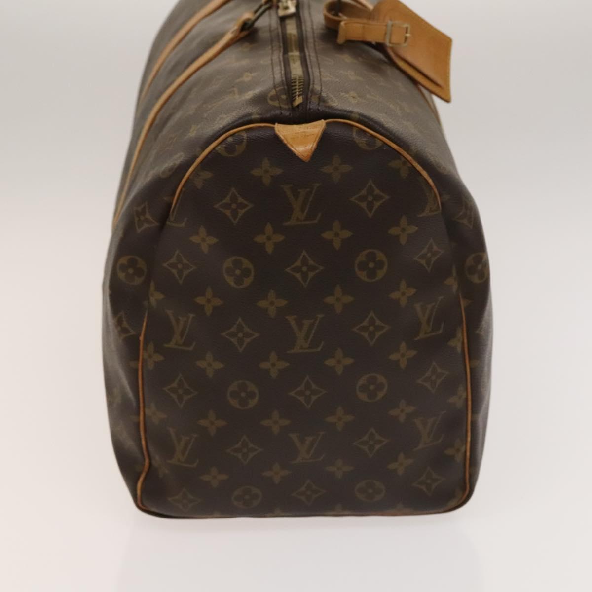 LOUIS VUITTON Monogram Keepall 50 Boston Bag M41426 LV Auth 136960