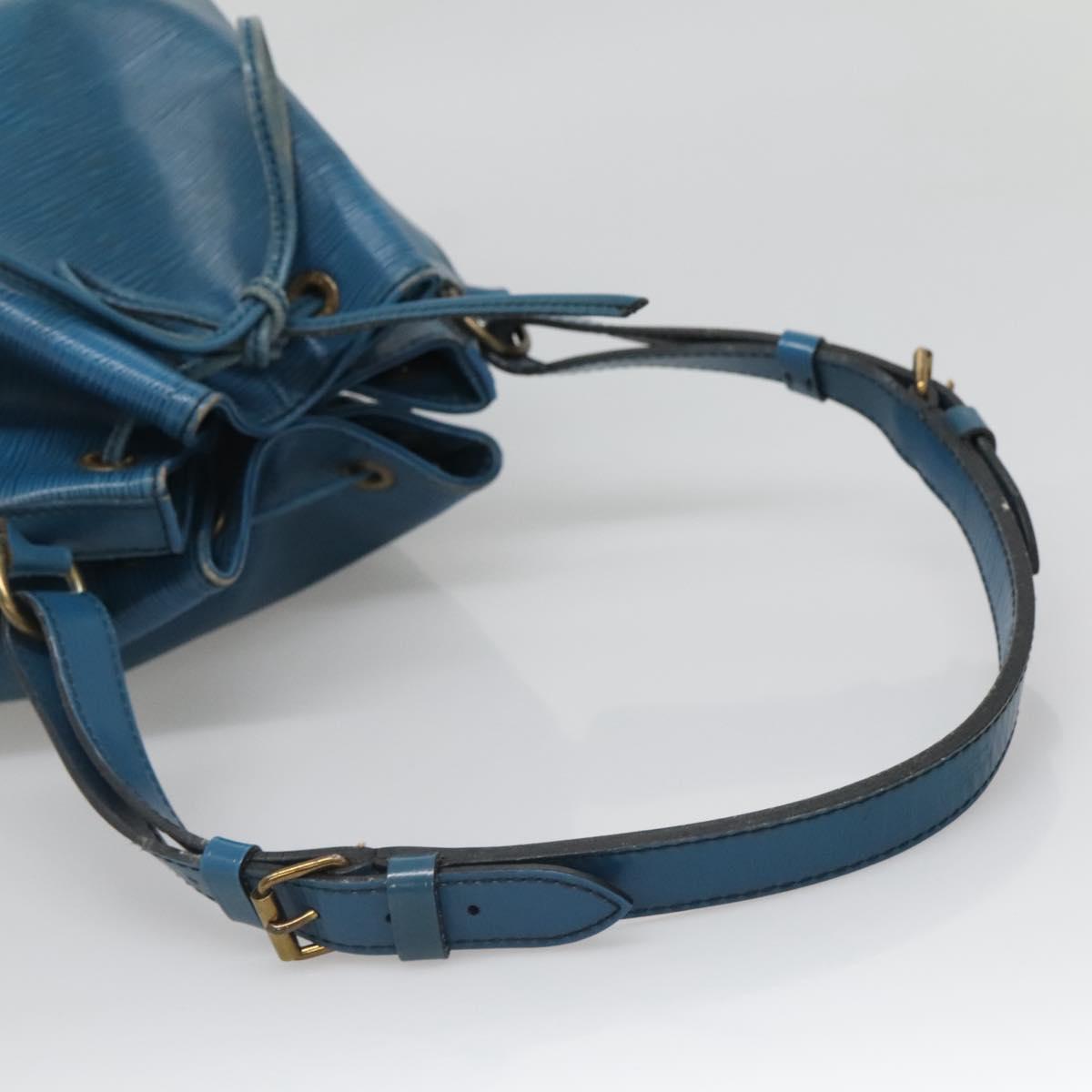 LOUIS VUITTON Epi Noe Shoulder Bag Toledo Blue M44005 LV Auth 136964