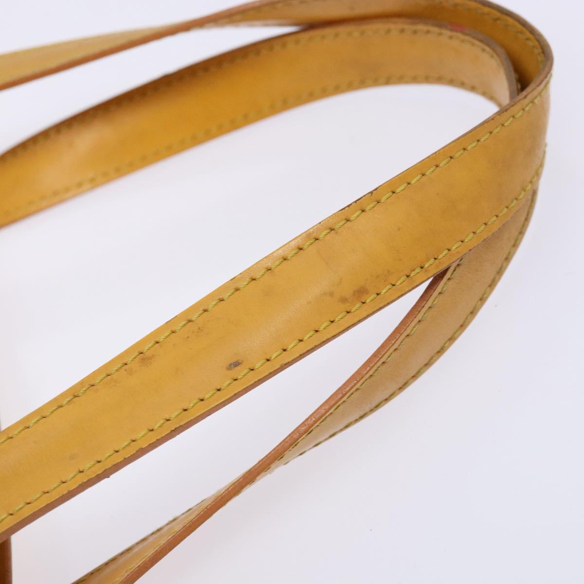 LOUIS VUITTON Epi Saint Jacques Hand Bag Yellow M52279 LV Auth 136966