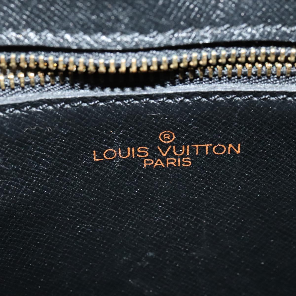 LOUIS VUITTON Epi June Feuille Shoulder Bag Blue M52155 LV Auth 136985A