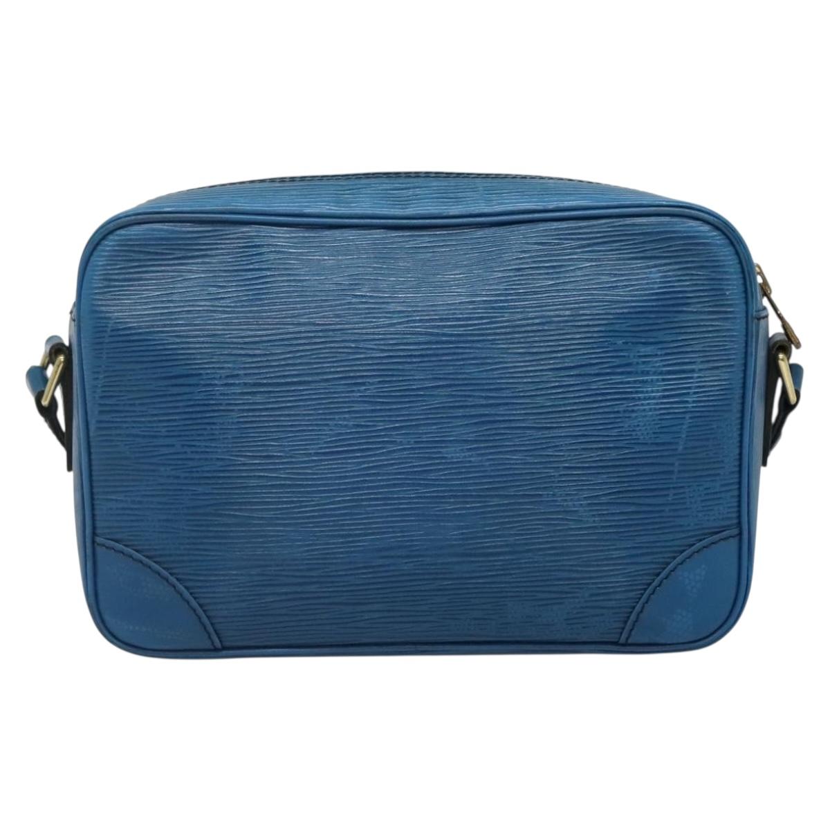 LOUIS VUITTON Epi Trocadero 23 Shoulder Bag Blue M52305 LV Auth 137005
