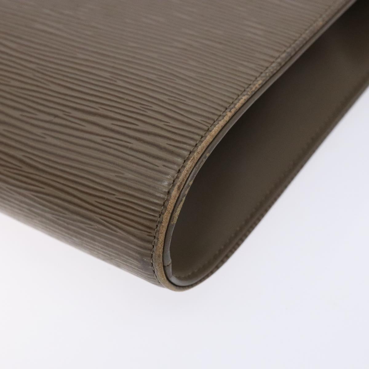 LOUIS VUITTON Epi Saint Tropez Shoulder Bag Gray Lilac M5246B LV Auth 137006