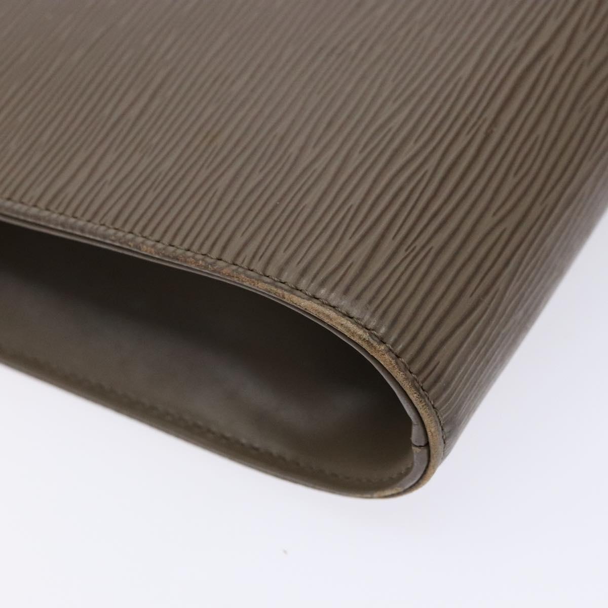 LOUIS VUITTON Epi Saint Tropez Shoulder Bag Gray Lilac M5246B LV Auth 137006