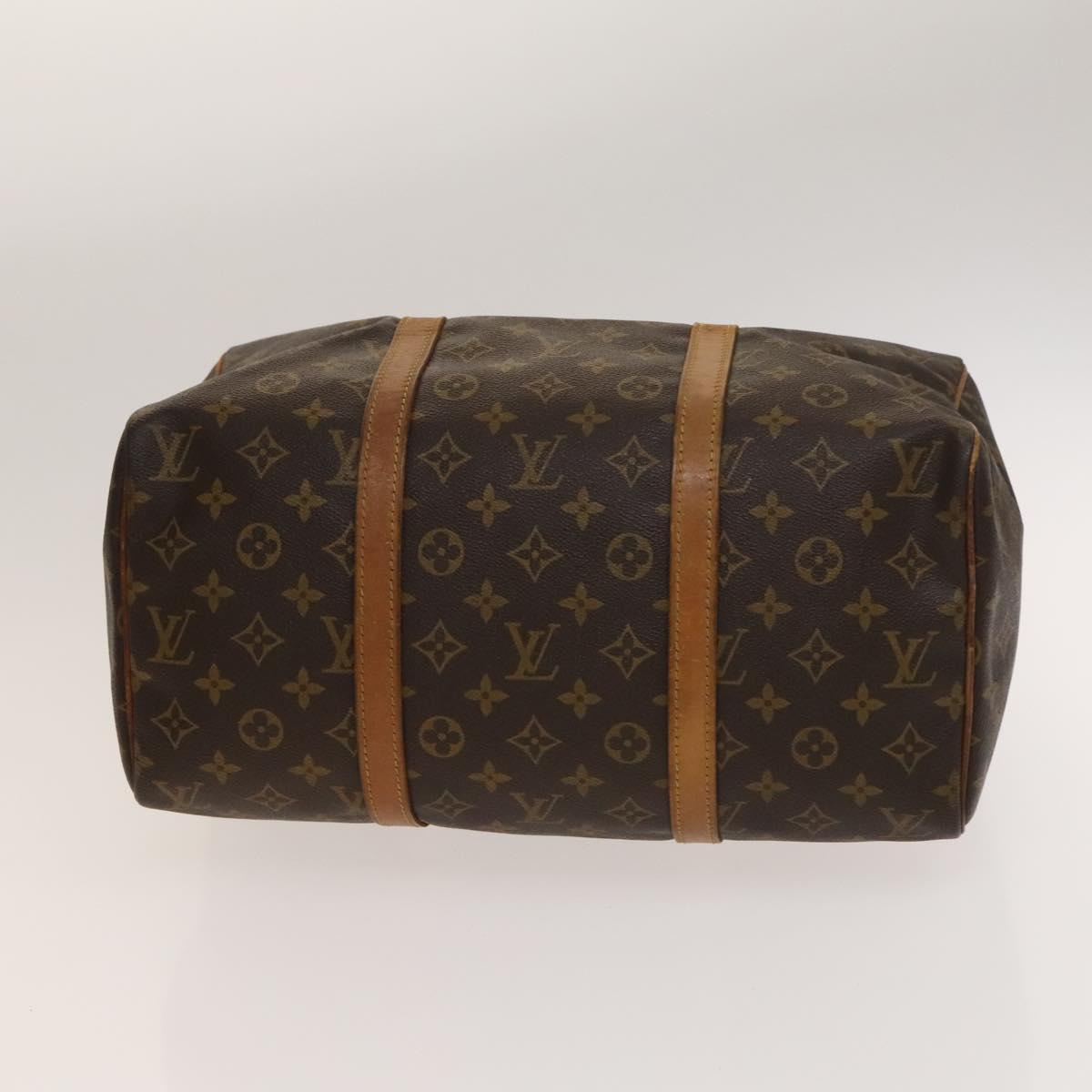 LOUIS VUITTON Monogram Sac Souple 35 Boston Bag M41626 LV Auth 137011