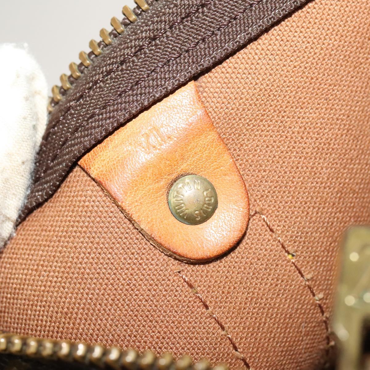 LOUIS VUITTON Monogram Keepall 45 Boston Bag M41428 LV Auth 137013