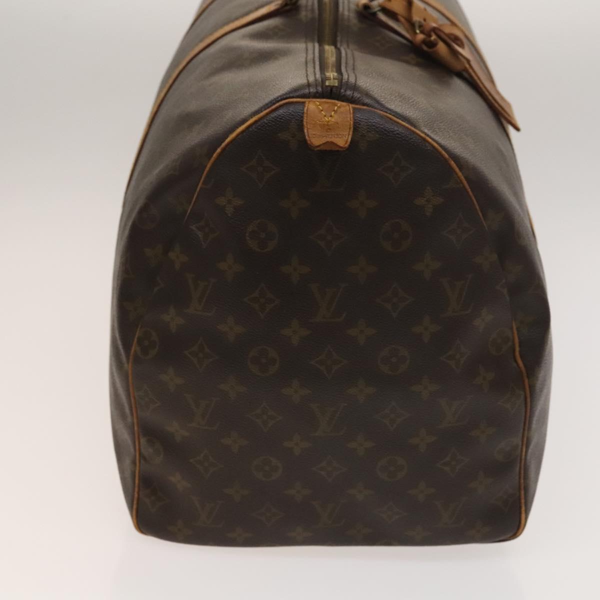LOUIS VUITTON Monogram Keepall 60 Boston Bag M41422 LV Auth 137014
