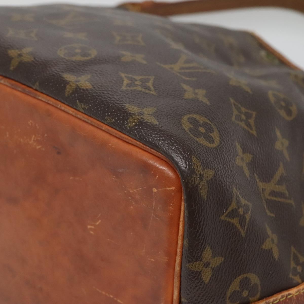 LOUIS VUITTON Monogram Petit Noe Shoulder Bag M42226 LV Auth 137019