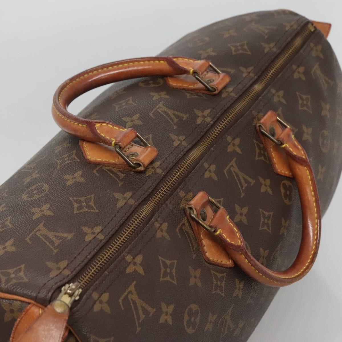 LOUIS VUITTON Monogram Speedy 40 Hand Bag M41522 LV Auth 137023