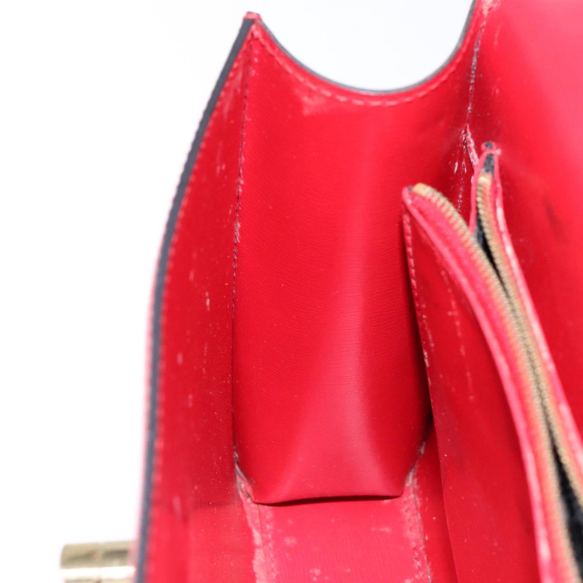LOUIS VUITTON Epi Malesherbes Hand Bag Red M52377 LV Auth 137028