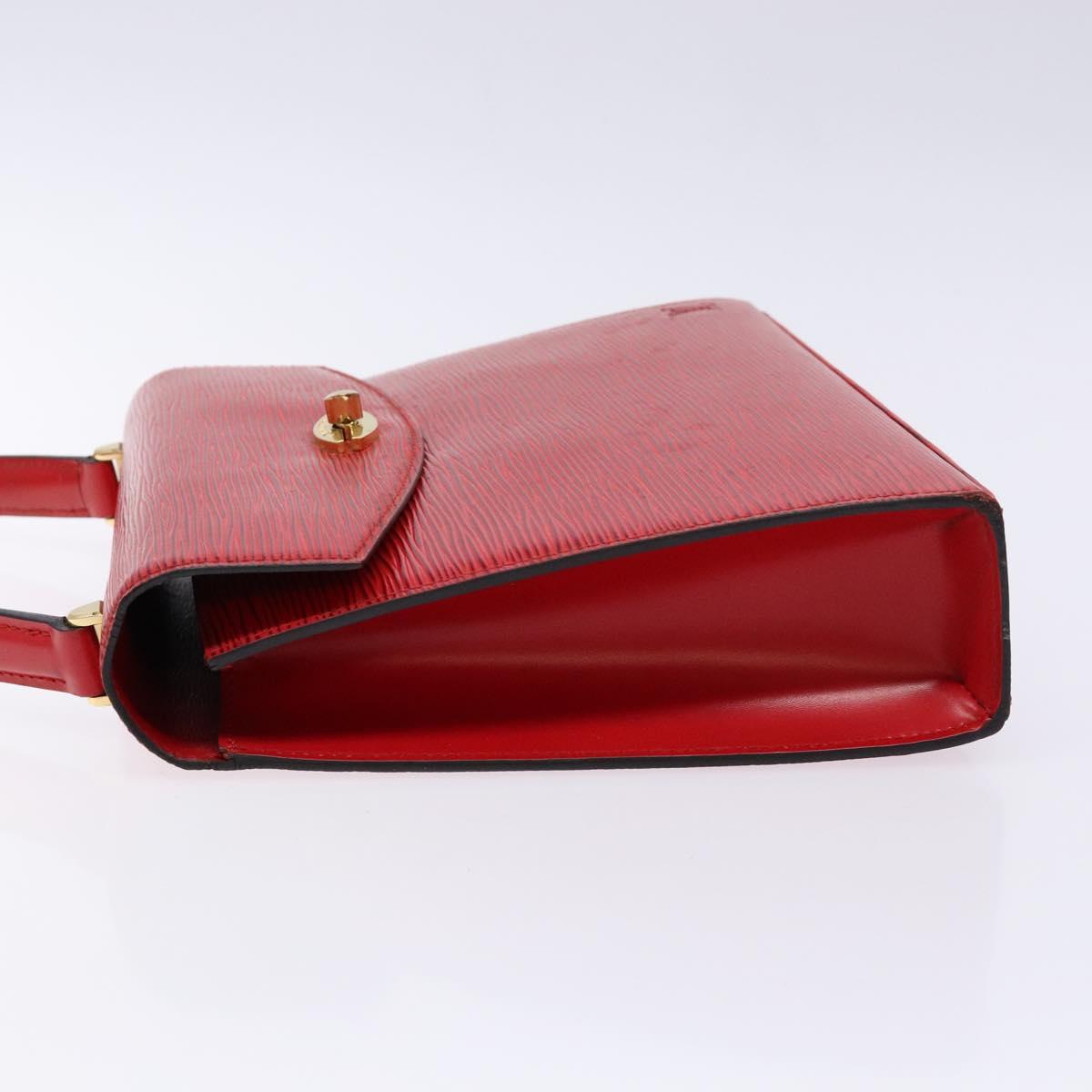 LOUIS VUITTON Epi Malesherbes Hand Bag Red M52377 LV Auth 137028