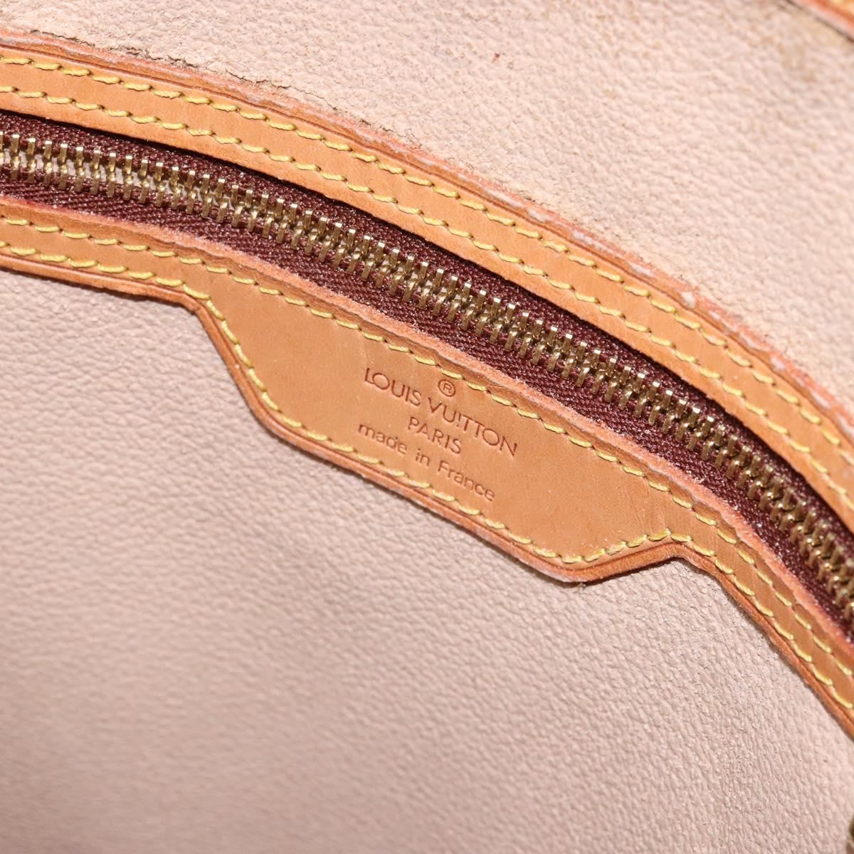 LOUIS VUITTON Monogram Bucket GM Shoulder Bag M42236 LV Auth 137051