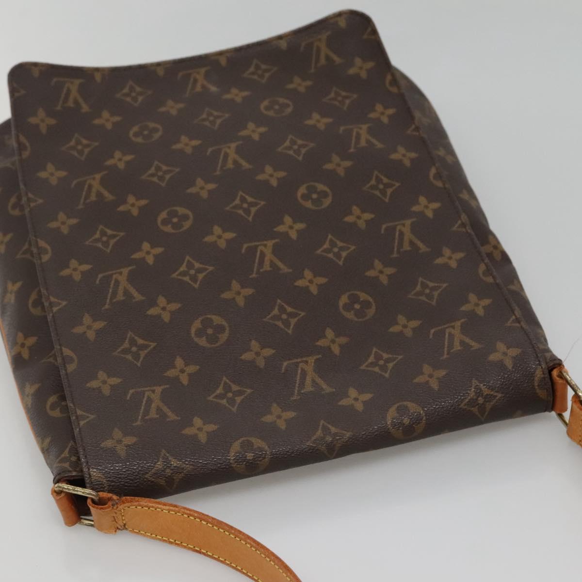 LOUIS VUITTON Monogram Musette Shoulder Bag M51256 LV Auth 137055
