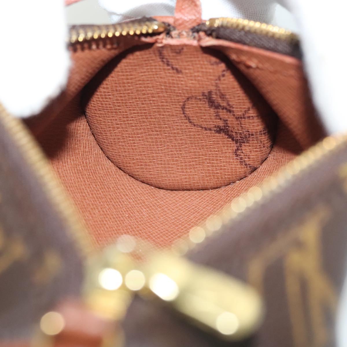 LOUIS VUITTON Monogram Papillon Pouch LV Auth 137060