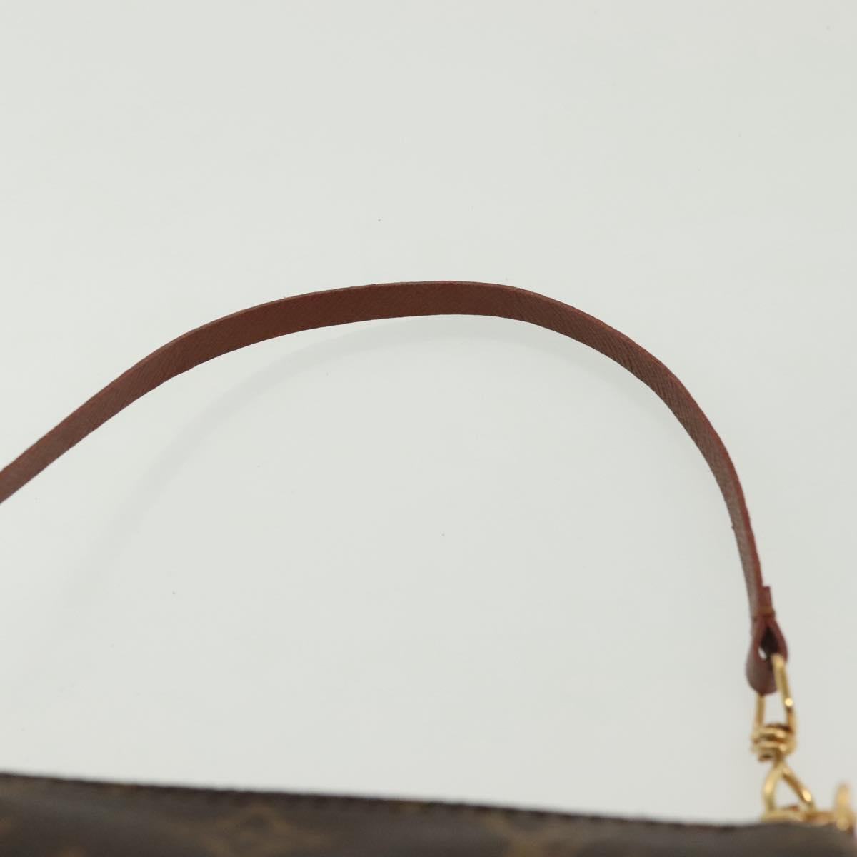 LOUIS VUITTON Monogram Papillon Pouch LV Auth 137060