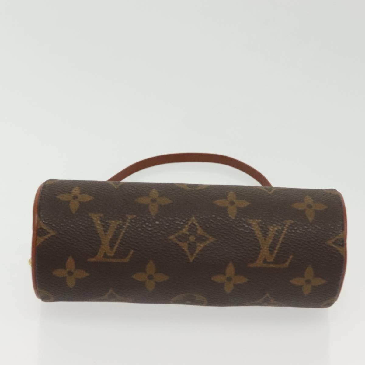 LOUIS VUITTON Monogram Papillon Pouch LV Auth 137060