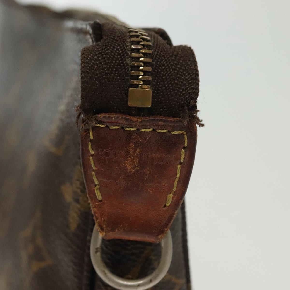 LOUIS VUITTON Monogram Pochette Accessoires Pouch M51980 LV Auth 137062