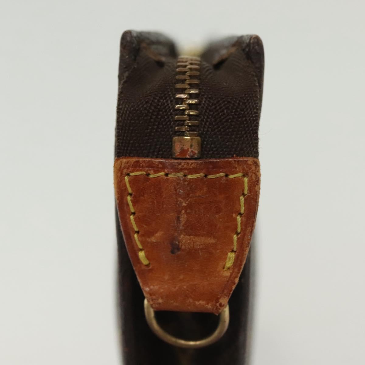 LOUIS VUITTON Monogram Bucket PM Accessory Pouch LV Auth 137063
