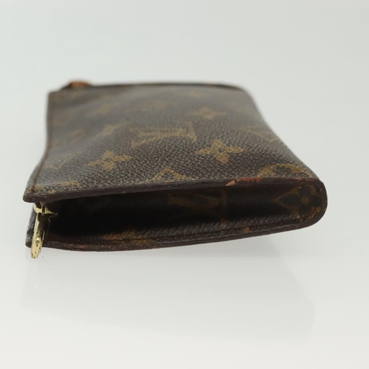 LOUIS VUITTON Monogram Bucket PM Accessory Pouch LV Auth 137063
