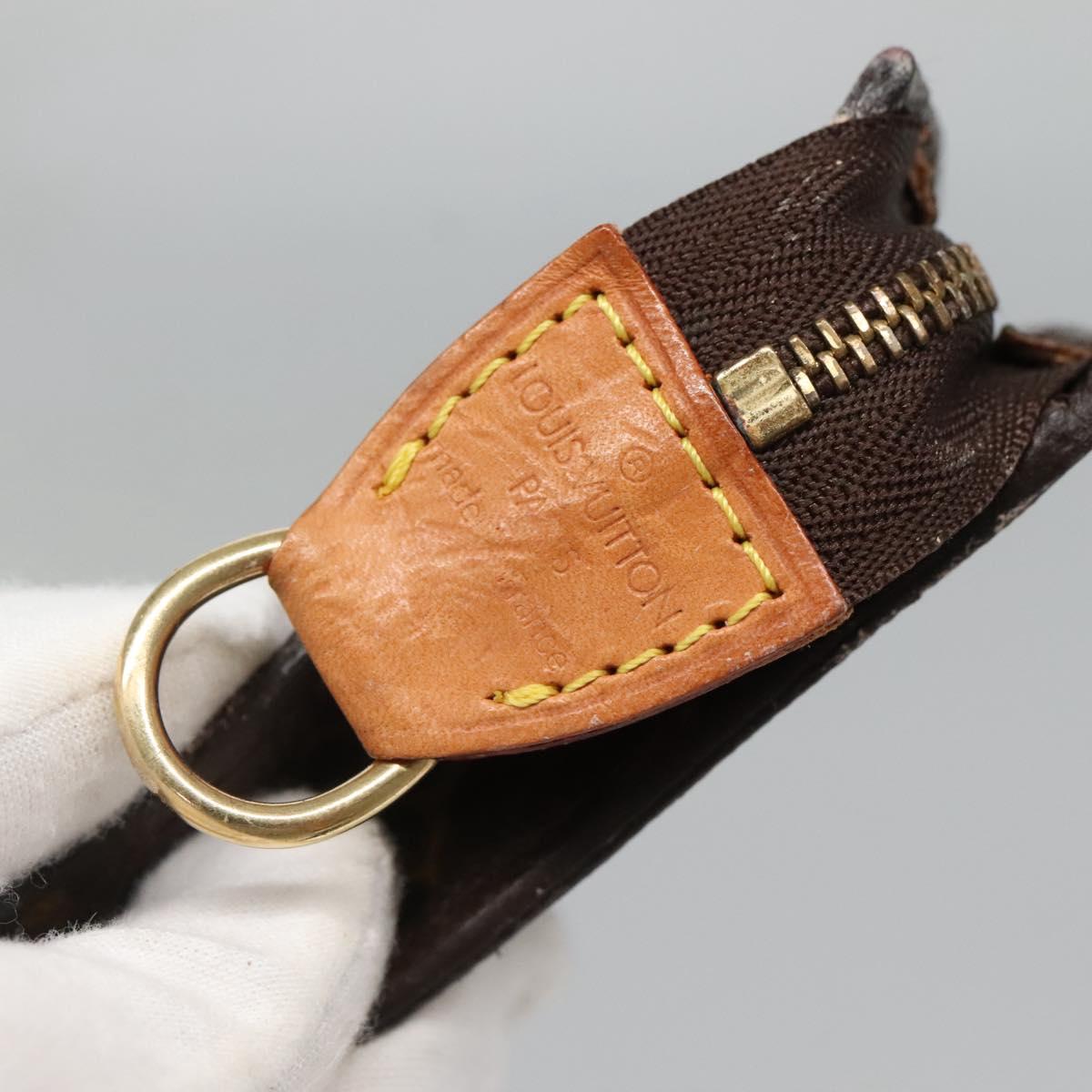 LOUIS VUITTON Monogram Bucket PM Accessory Pouch LV Auth 137064