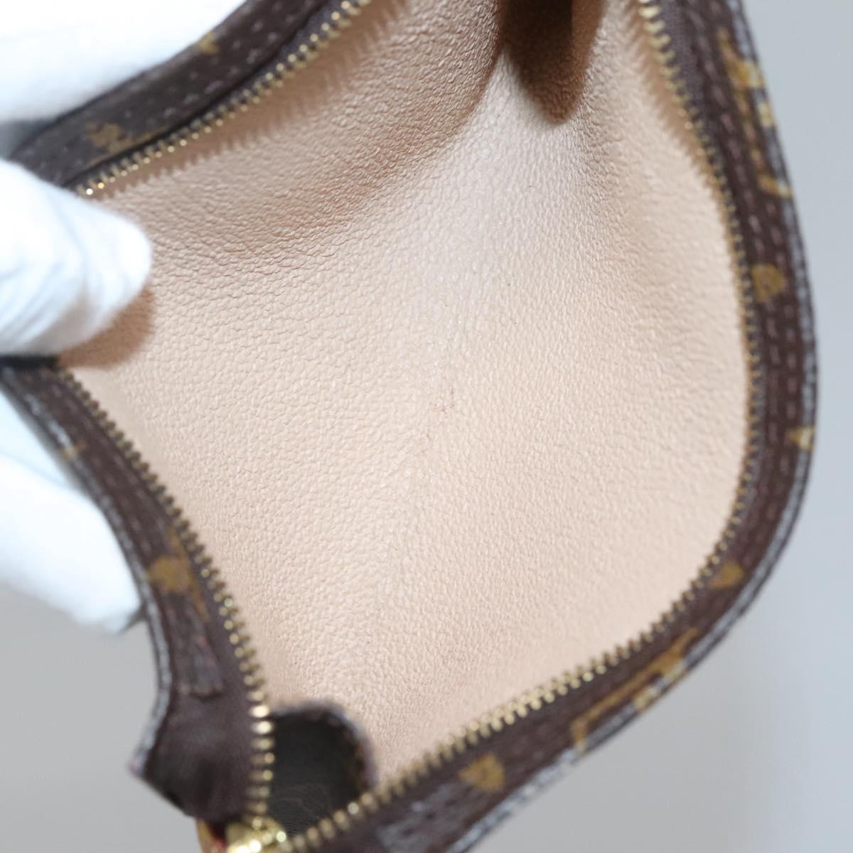 LOUIS VUITTON Monogram Bucket PM Accessory Pouch LV Auth 137064