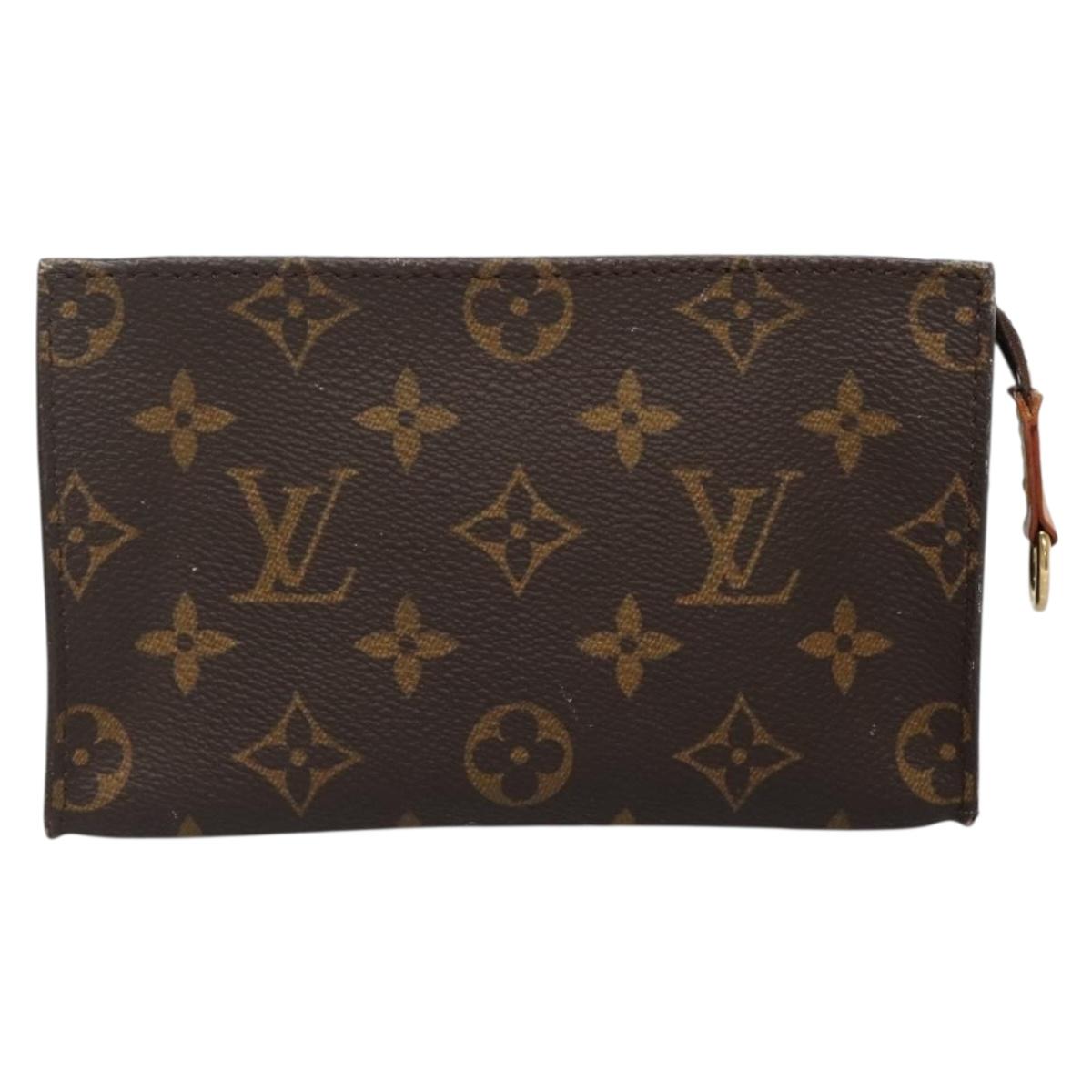 LOUIS VUITTON Monogram Bucket PM Accessory Pouch LV Auth 137064