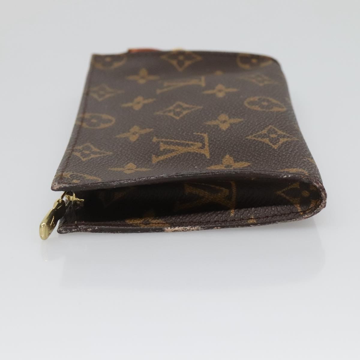 LOUIS VUITTON Monogram Bucket PM Accessory Pouch LV Auth 137064