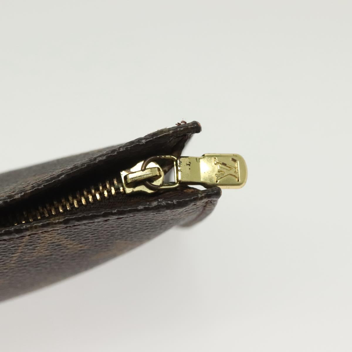 LOUIS VUITTON Monogram Bucket PM Accessory Pouch LV Auth 137065
