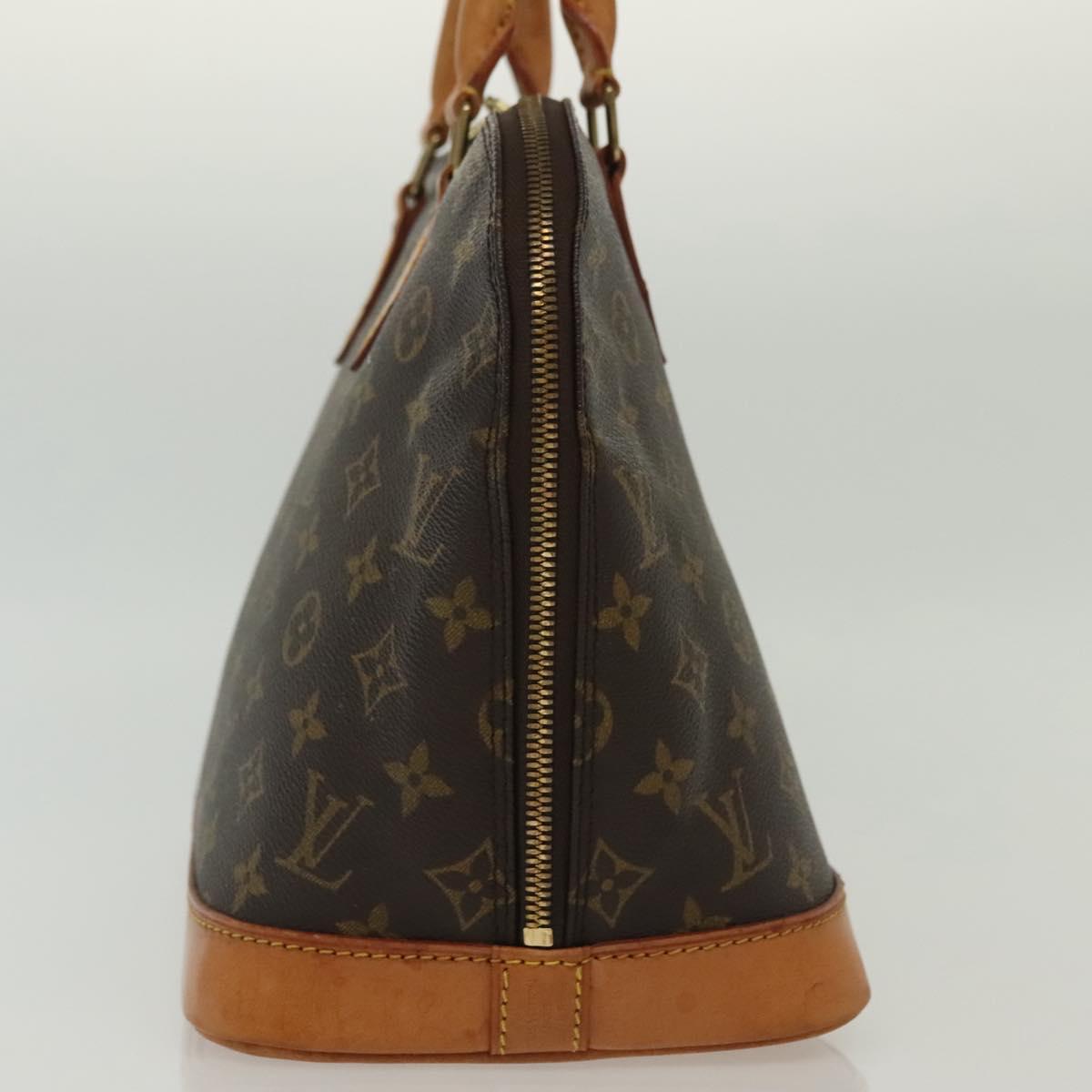 LOUIS VUITTON Monogram Alma Hand Bag M51130 LV Auth 137070