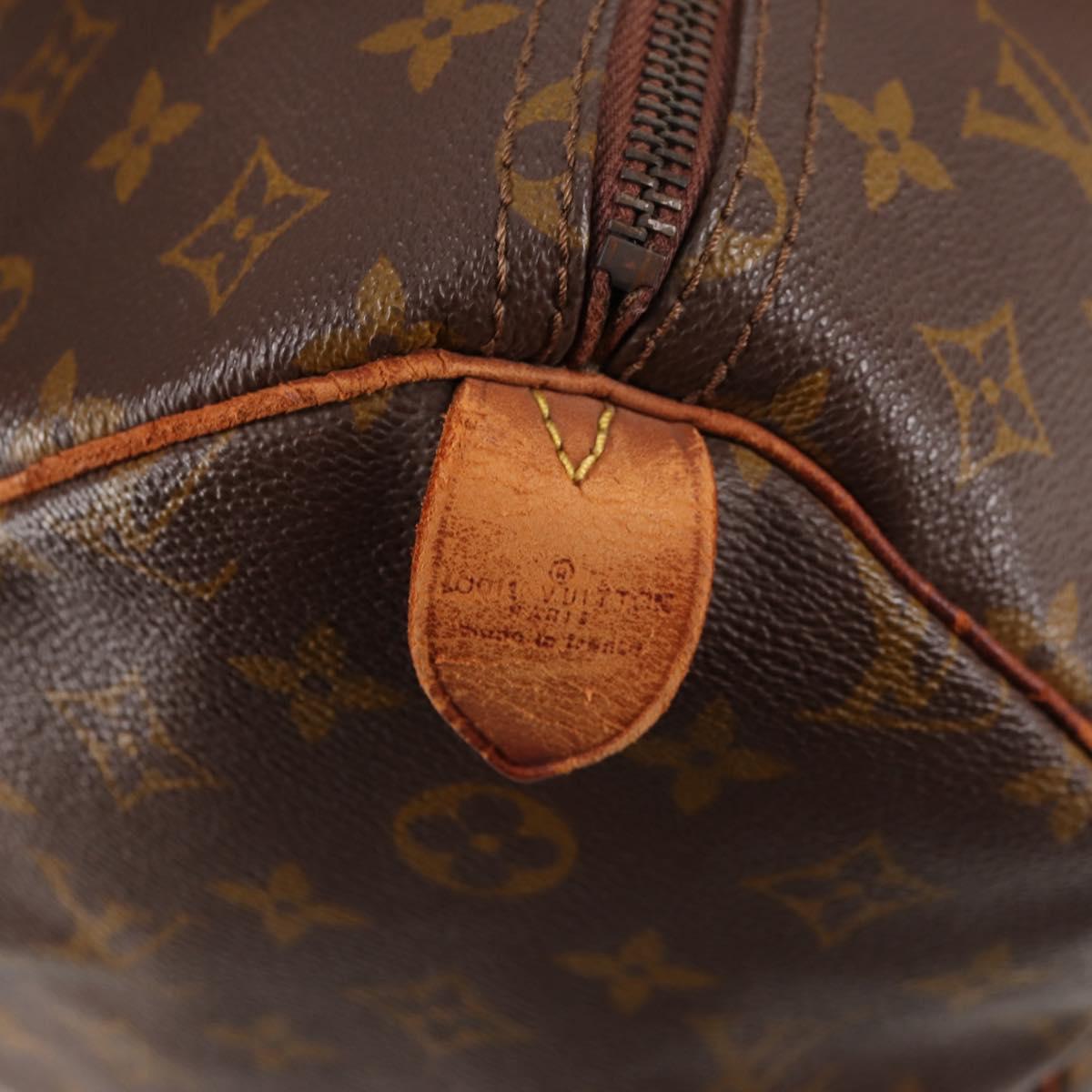LOUIS VUITTON Monogram Speedy 35 Hand Bag M41524 LV Auth 137076